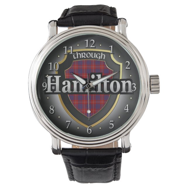 Clan Hamilton Scotland Celebration Watch Armbanduhr (Vorderseite)