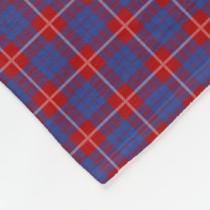 Clan Hamilton Tartan Fleecedecke