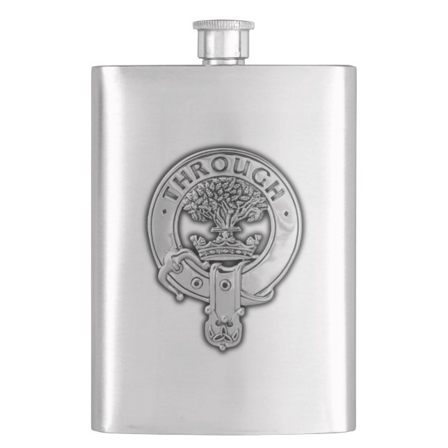 Clan Hamilton-Wappen Flachmann (Vorderseite)