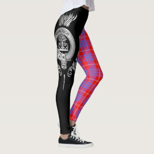 Clan Hamilton Wappen & Tartan Leggings