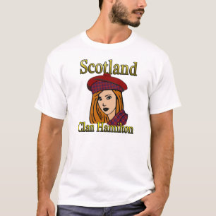 Clan-Hamiltontartan-Schottland-Shirts T-Shirt