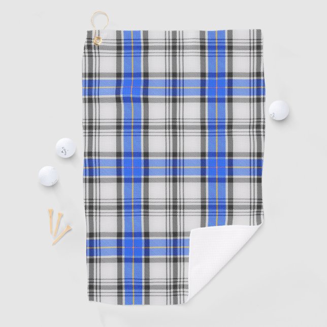 Clan Hannay ScottishTartan Golfhandtuch (Insitu)