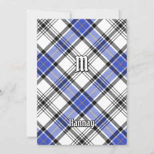 Clan Hannay Tartan Einladung