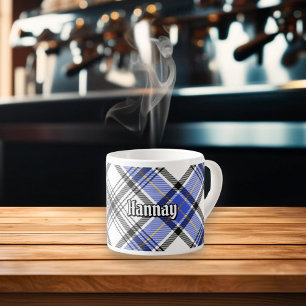 Clan Hannay Tartan Espressotasse