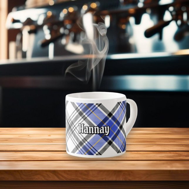 Clan Hannay Tartan Espressotasse (Von Creator hochgeladen)