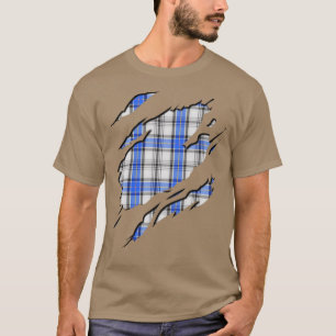 Clan Hannay Tartan-karierte Effekte T-Shirt