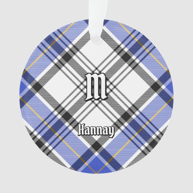 Clan Hannay Tartan Ornament (Vorderseite)