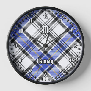 Clan Hannay Tartan Uhr