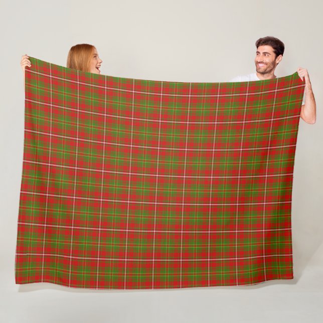 Clan Hay Tartan Fleecedecke (Beispiel)