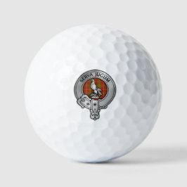 Clan Hay Wappen & Tartan Golfball
