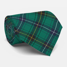 Clan Henderson Tartan Kariert Green Pattern Neck T Krawatte