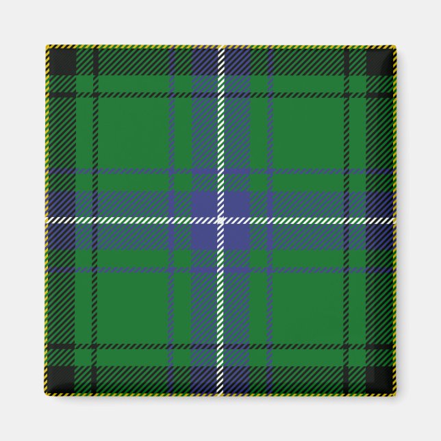 Clan Henderson Tartan Magnet (Vorne)