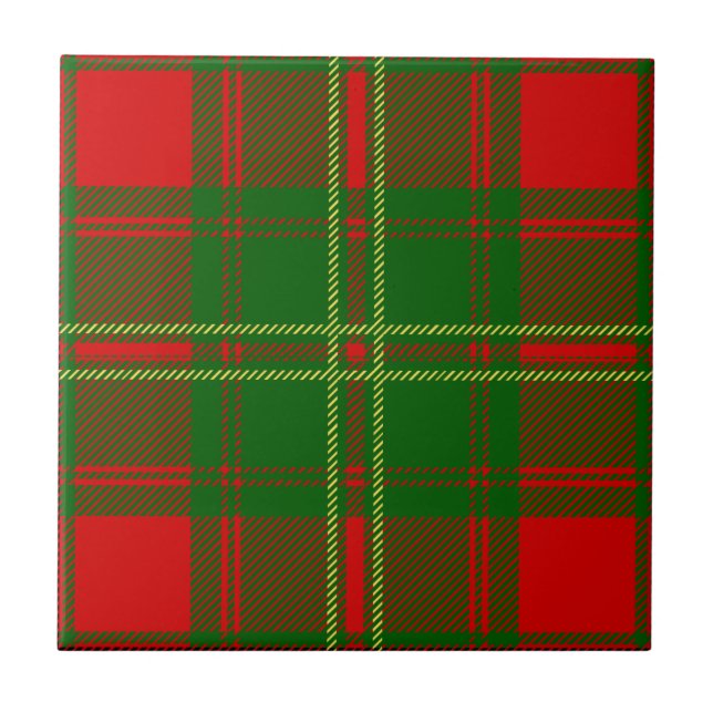 Clan heuen Tartan Fliese (Vorderseite)