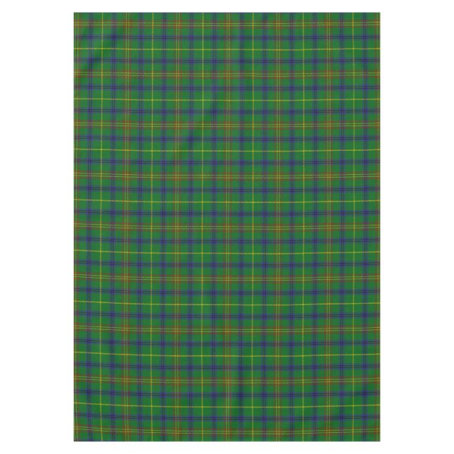 Clan Holmes Tartan Kariert Tischdecke (Vorderseite)