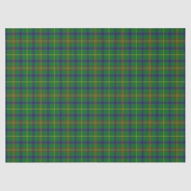 Clan Holmes Tartan Seidenpapier (Vorderseite)