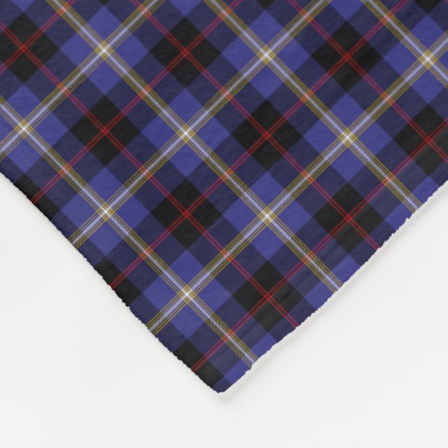 Clan-HügelTartan Fleecedecke (Ecke)
