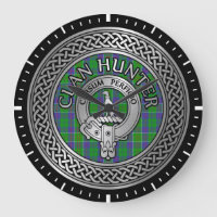 Clan Hunter Crest & Tartan Knot