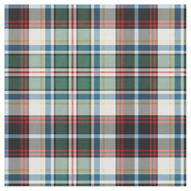 Clan Innes Dress Tartan Stoff (Nahaufnahme)