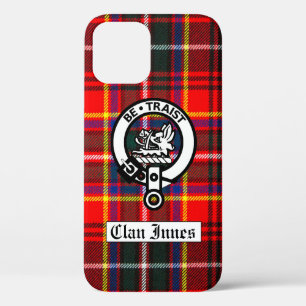 Clan Innes Wappen Abzeichen und Tartan Case-Mate iPhone Hülle