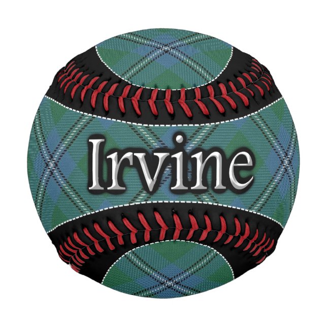 Clan Irvine Scottish Dream Tartan Baseball (Vorderseite)