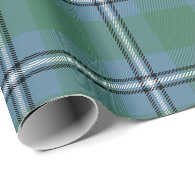 Clan Irvine von TrommelTartan Geschenkpapier (Rolleneckpunkt)