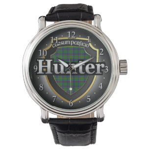 Clan-Jäger-Schottland-Feier-Uhr Armbanduhr