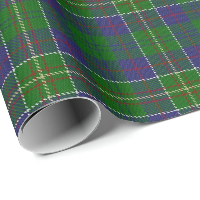 Clan-JägerScottishTartan Geschenkpapier (Rolleneckpunkt)