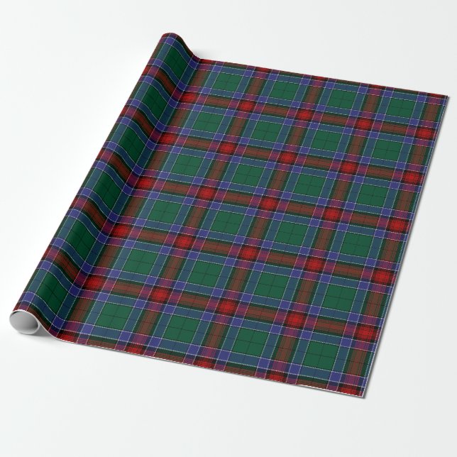 Clan Jardine Dress Tartan Kariert Geschenkpapier (Ungerollt)