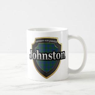 Clan Johnston Scottish Dynsty Tartan Tasse Cups
