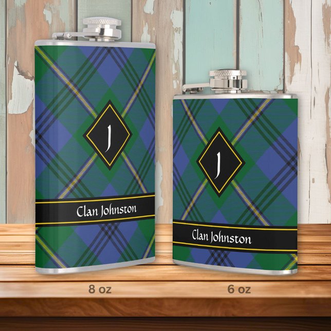 Clan Johnston Tartan Flask Flachmann (Von Creator hochgeladen)