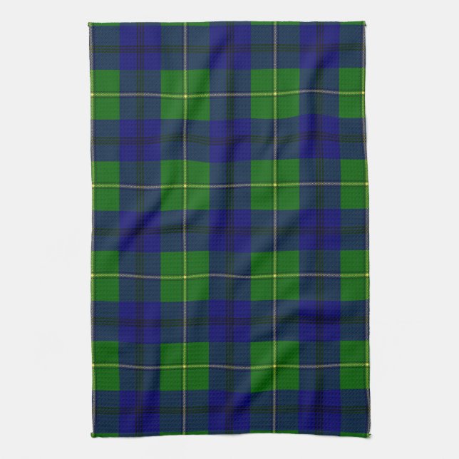 Clan Johnston Tartan Kariert Geschirrtuch (Vertikal)