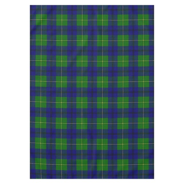 Clan Johnston Tartan Kariert Tischdecke (Vorderseite)