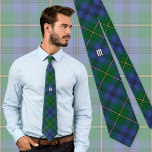 Clan Johnston Tartan Neck Tie Krawatte<br><div class="desc">Clan Johnston traditionelle Tartan-Swatch mit modernen Farben. Benutzerdefiniertes Monogramm.</div>
