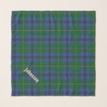 Clan Johnston Tartan Scarf Schal<br><div class="desc">Clan Johnston traditioneller Tartan mit modernen Farben. Nahtloses Muster. Eigener Text.</div>