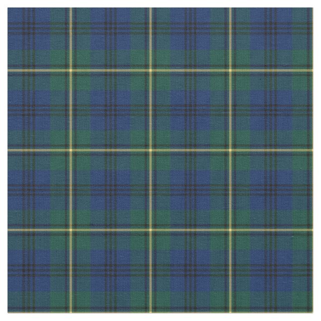 Clan Johnston Tartan Stoff (Nahaufnahme)