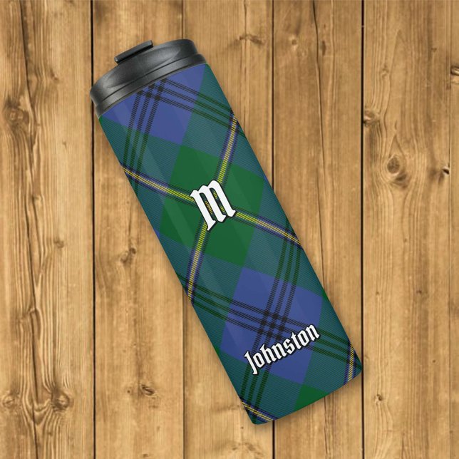 Clan Johnston Tartan Thermal Tumbler Thermosbecher (Von Creator hochgeladen)