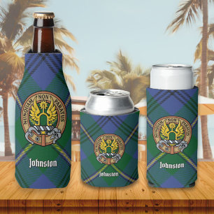 Clan Johnston Wappen Flasche Cooler Flaschenkühler