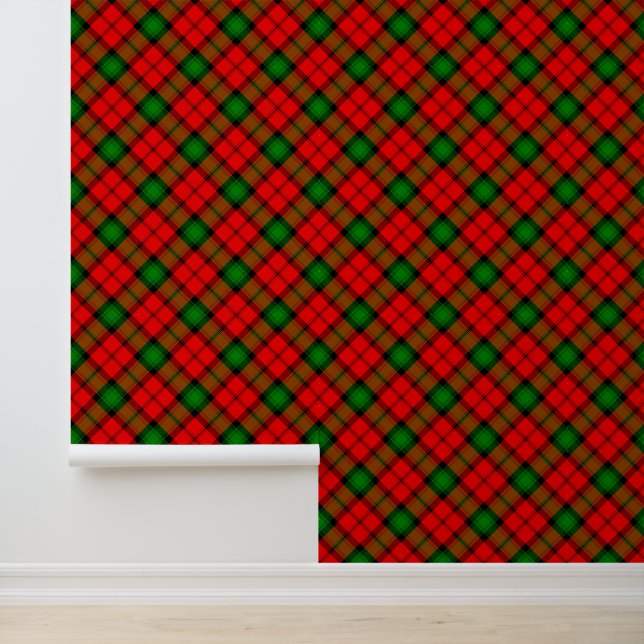 Clan Johnstone Tartan Tapete (Anwendung)