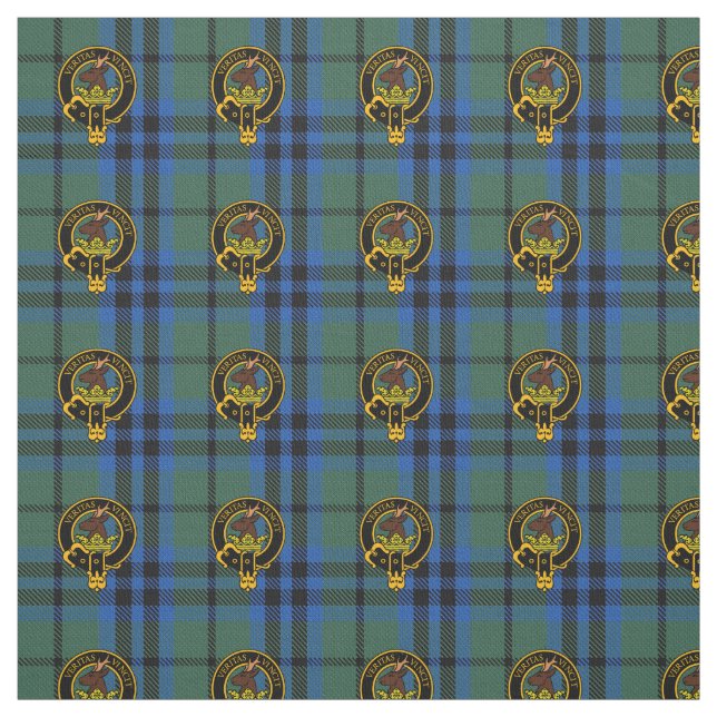 Clan-Keith alter Tartan u. Wappen-Gewebe Stoff (Muster)