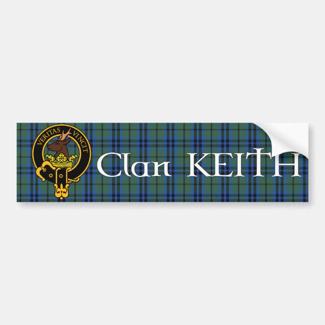 Clan-Keith-Autoaufkleber Autoaufkleber (Vorne)