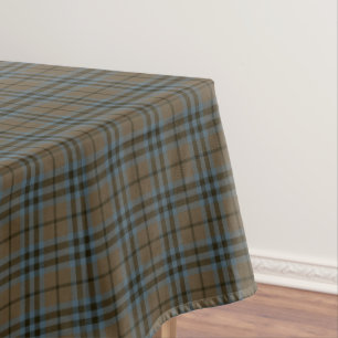Clan Keith Brown und Grau verwitterter Tartan Tischdecke