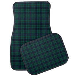 Clan Keith Dark Green und Navy Blue Modern Tartan Automatte