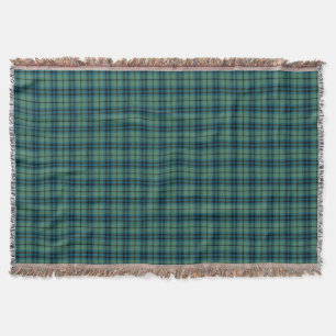 Clan-Keith hellgrüner alter schottischer Tartan Decke