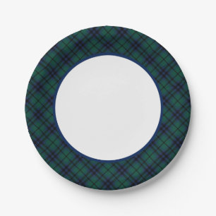 Clan Keith Modern Tartan Border Pappteller