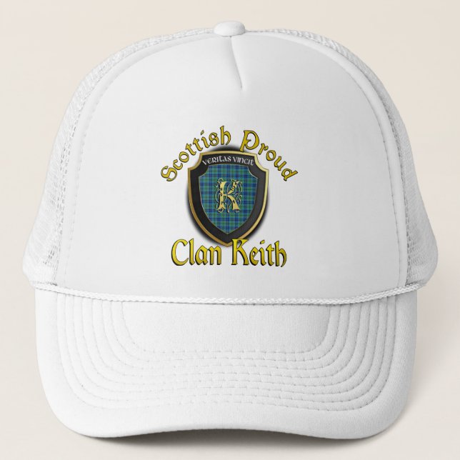 Clan Keith Scottish Dynsty Cap Truckerkappe (Vorderseite)