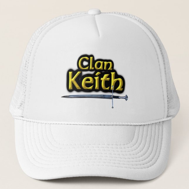 Clan Keith Scottish Inspiration Truckerkappe (Vorderseite)