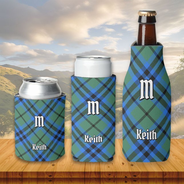 Clan Keith Tartan Can Cooler Dosenkühler (Von Creator hochgeladen)