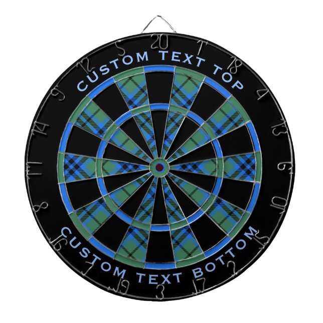 Clan Keith Tartan Dart Board Dartscheibe (vorne)