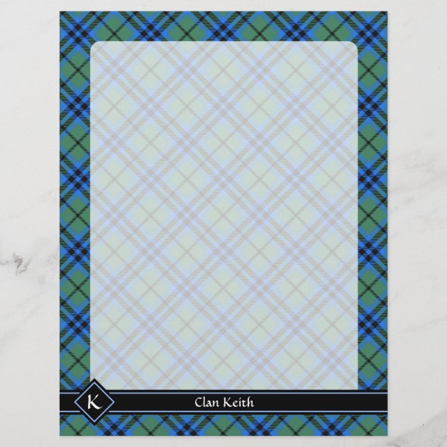 Clan Keith Tartan Flyer (Vorne)