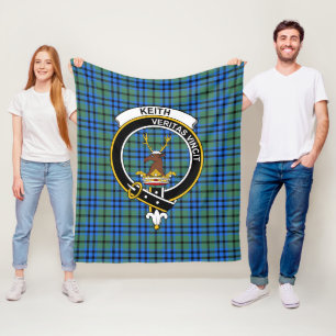 Clan Keith Tartan Kariert Fleecedecke